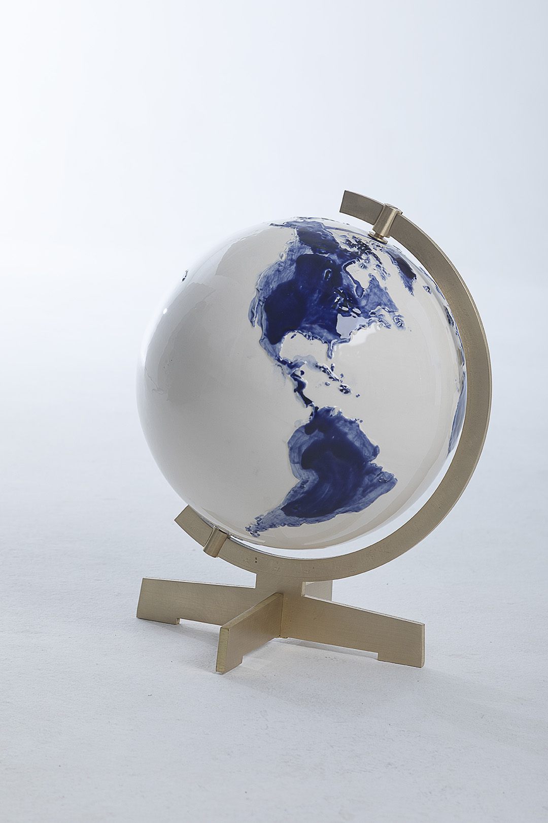 Earth-In-Blue Globe