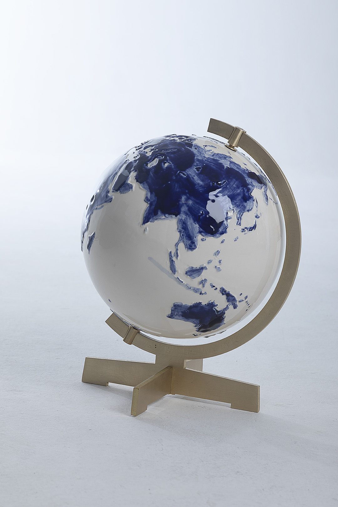 Earth-In-Blue Globe