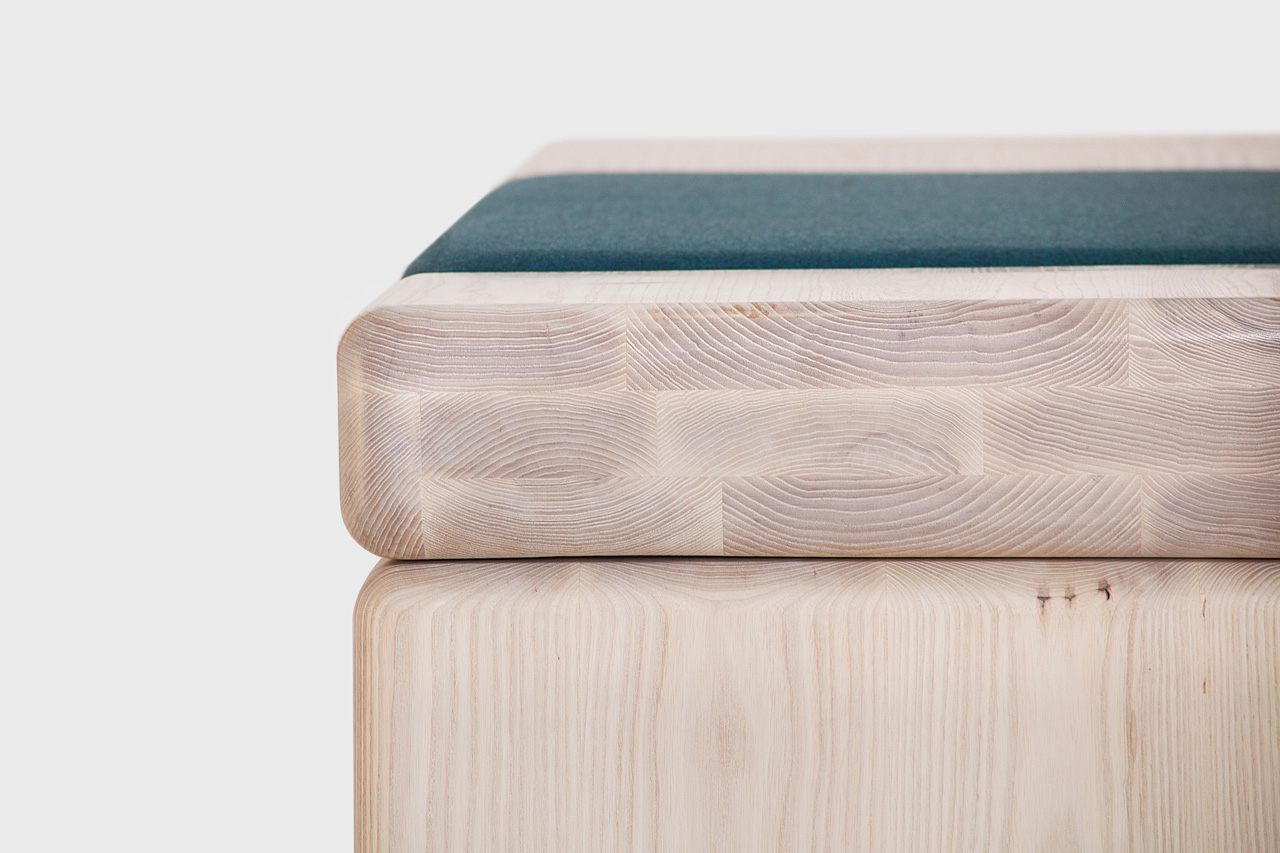 Pillowy Bench